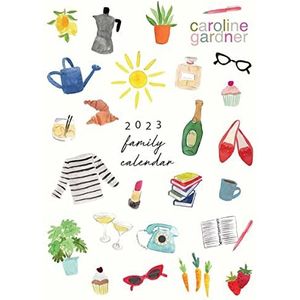 2023 Wandkalenders door Portico Designs (Caroline Gardner over de hele wereld A3 kalender C23078)