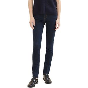 TOM TAILOR - Alexa - Jeans - Donkerblauw - Slimfit - 5-pocket-style