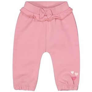 SALT AND PEPPER BY KIDS PARK Baby Girls Broek Print Hearts, roze (pale pink), 80