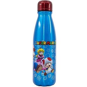 Aluminium Super Mario drinkfles / drinkbeker - 600 ml