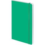 nuuna Dream Boat M Notitieboek, A5, smaragd, 3,5 mm, puntraster, 176 genummerde pagina's, 120 g premium papier, groen leer, duurzaam geproduceerd in Duitsland