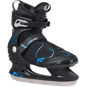 K2 F.I.T. Ice Pro schaatsen voor heren, zwart-blauw, EU: 36,5 (UK: 4 / cm: 23