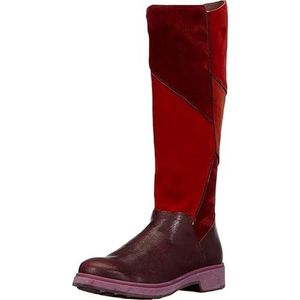 THINK! COGITA_3-000651 duurzame patchwork lodenvoering laarzen, 5000 chianti/combi, 37,5 EU