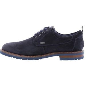 Sioux Heren Rostolo plat Oxford, donkerblauw, 39,5 EU, Donkerblauw, 39.5 EU