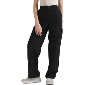 Calvin Klein Jeans Cargo geweven broek voor dames, zwart., XXL