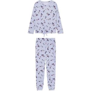 Women'secret Snoopy Wild Red Collection Pyjama lang, blauw, XS voor dames