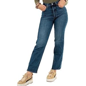 Levi's Ribcage Straight Ankle Jeans dames, Valley View, 25W / 31L