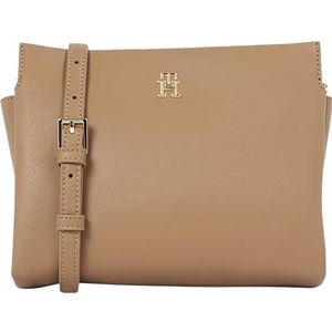 TOMMY HILFIGER Dames Th Legacy Mini Crossover Aw0aw17225, One Size, Kaki (Safari Canvas), One Size