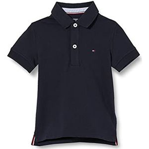 Tommy Hilfiger Poloshirts voor jongens met korte, blauw (Sky Captain), 92