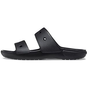 Crocs Classic Sandal K, uniseks kinderklompen, Zwart, 30-31 EU