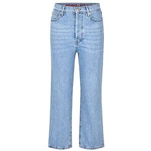 HUGO dames jeans rousers, Turquoise/Aqua440, 27W / 34L