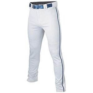Easton | RIVAL+ Piped Baseball Pant | White/Navy | Adult XXLarge
