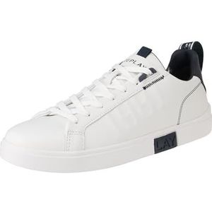 Replay Gmz3p .000.c0021l Sneakers voor heren, 122 White Navy, 44 EU