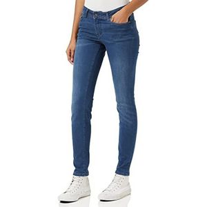 MUSTANG Jasmin jeggings jeans voor dames, Medium blauw 701, 28W x 38L