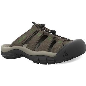 KEEN Heren - Newport Slip On Slide Sandalen met gesloten teen, Kantineen/Camping, 40.5 EU