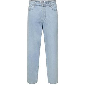 ONLY & SONS Onsfive Baggy Lb 2616 Tai DNM, blauw (light blue denim), 32W / 32L