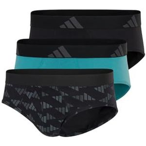 ADIDAS SPORTSWEAR - Active Flex - Katoenen Slips - Zwart - Set van 3