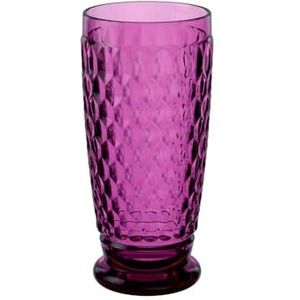 Villeroy & Boch - Boston Berry longdrinkglas, 300 ml, kristalglas voor cocktails, vaatwasmachinebestendig, roze