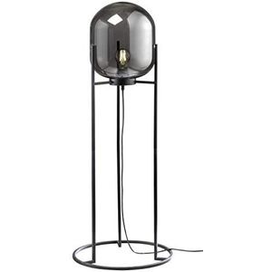 Fischer & Honsel Staande lamp Regi 1x E27 max. 60,0 Watt, zwart, 40128, 35,5 x 35,5 x 97 cm (LxBxH)