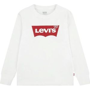 Levi's® Batwing T-shirt met lange mouwen voor jongens, wit, 5 Jaar