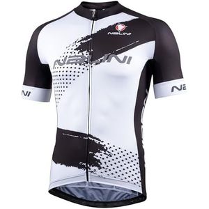 NALINI 02865301100C117.10 Borgo Heren T-Shirt Wit/Zwart S, Wit/Zwart, S