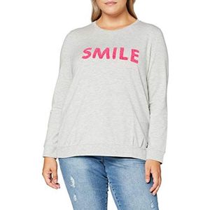 BRAX Dames Style Bobbie Pullover, grijs, XXL