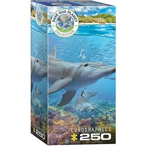 Dolfijnen puzzel van 250 stukjes