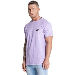 Gianni Kavanagh Lavender Gk Iron Tee T-shirt voor heren, Lavendel, XXL