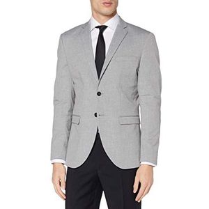 SELECTED HOMME Slimfit blazer, Grijs (Licht Grijs Melange), 46 NL