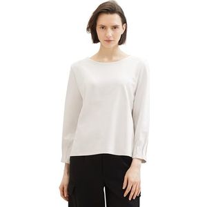 TOM TAILOR T-shirt voor dames, 10315 - Whisper White, 3XL