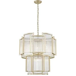 Zumaline SERGIO Pendel Plafondlamp, Goud, 8x E14