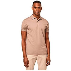 Hackett London Pima Cotton Poloshirt voor heren, taupe, XS