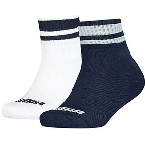 PUMA Clyde Quarter sokken voor kinderen, uniseks, blauw/wit, 42
