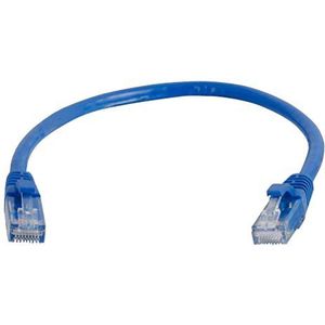 C2G 0.3M blauw Cat5e Ethernet RJ45 hoge snelheid netwerk kabel, LAN Lead Cat5e UTP Patch kabel