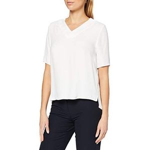 Gerry Weber Dames blouseshirt met V-hals casual blouseshirts, off-white, 36