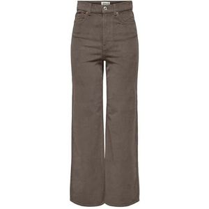 ONLY Carmakoma Carhope Global Ex Hw Wide Cord PNT Noos, Morel, 48W / 32L vrouwen, Morel, 48W x 32L