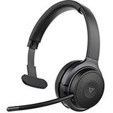 V7 HB605M hoofdtelefoon/headset Draadloos Handheld Kantoor/callcenter USB Type-C Bluetooth Zwart, Grijs