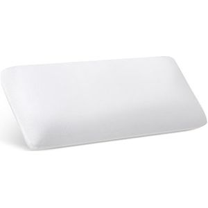 MLILY Hoofdkussen Essence 75 x 35 cm Traagschuim kussen, zacht ergonomisch neksteunkussen met blauwe visco-elastisch schuim, ademende ventilatie, wasbare overtrek, 35 x 75 cm