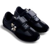 Gioseppo - Waseca - Sneakers - Suède - Met Satijnen Afwerking en Strassteentjes