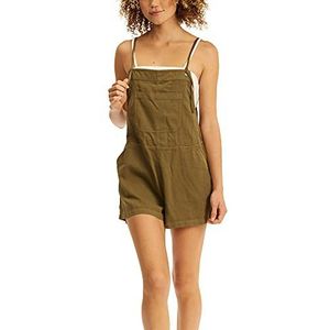 Billabong Women's Out N About Short Overall, Sage, X-Small