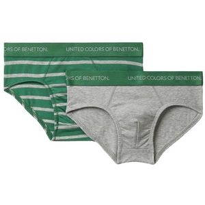 United Colors of Benetton Set van 2 slips, Groen, 140