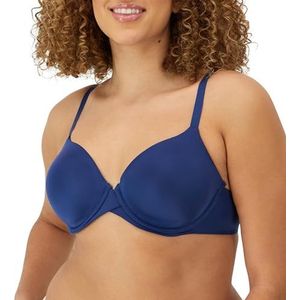 Maidenform Dames One Fabulous Fit 2.0 Half Cup BH, Marinier, 90E