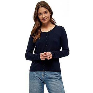 minus - New Laura - Gebreid Vest - Donkerblauw