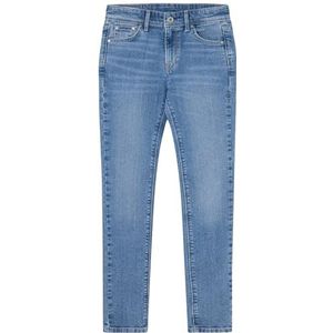 Pepe Jeans Pixlette High Jeans voor meisjes, Blauw (Denim-cr4), 16 jaar