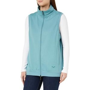 TRIGEMA Vest van comfortabel sweatmateriaal, marineblauw, zeegras, M