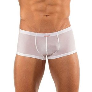 Olaf Benz - Minipants (retroshorts) voor heren - korte beenafsluiting (OB-1-05830), wit (white 1000), L