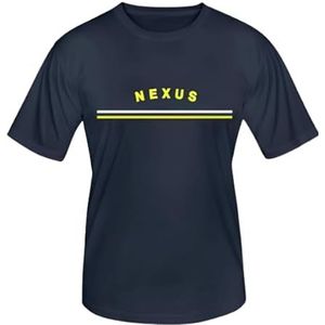 Nexus Arrecife T-shirt, volwassenen, uniseks, marineblauw, S