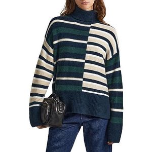 Pepe Jeans Dames Denver Trui Trui, Groen (Regent Groen), XS