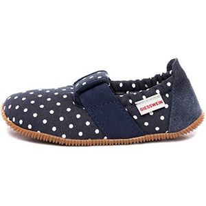 Giesswein Silz - Slim Fit platte pantoffels uniseks-kind donkerblauw, 32 EU