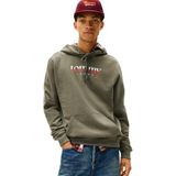Tommy Jeans - Regular Fit Hoodie - Katoen - Effen - Capuchon met Tunnelkoord